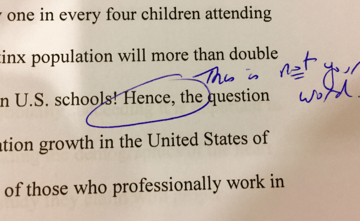 Academia, How We Should Respond to Student Writing – Interminable Rambling